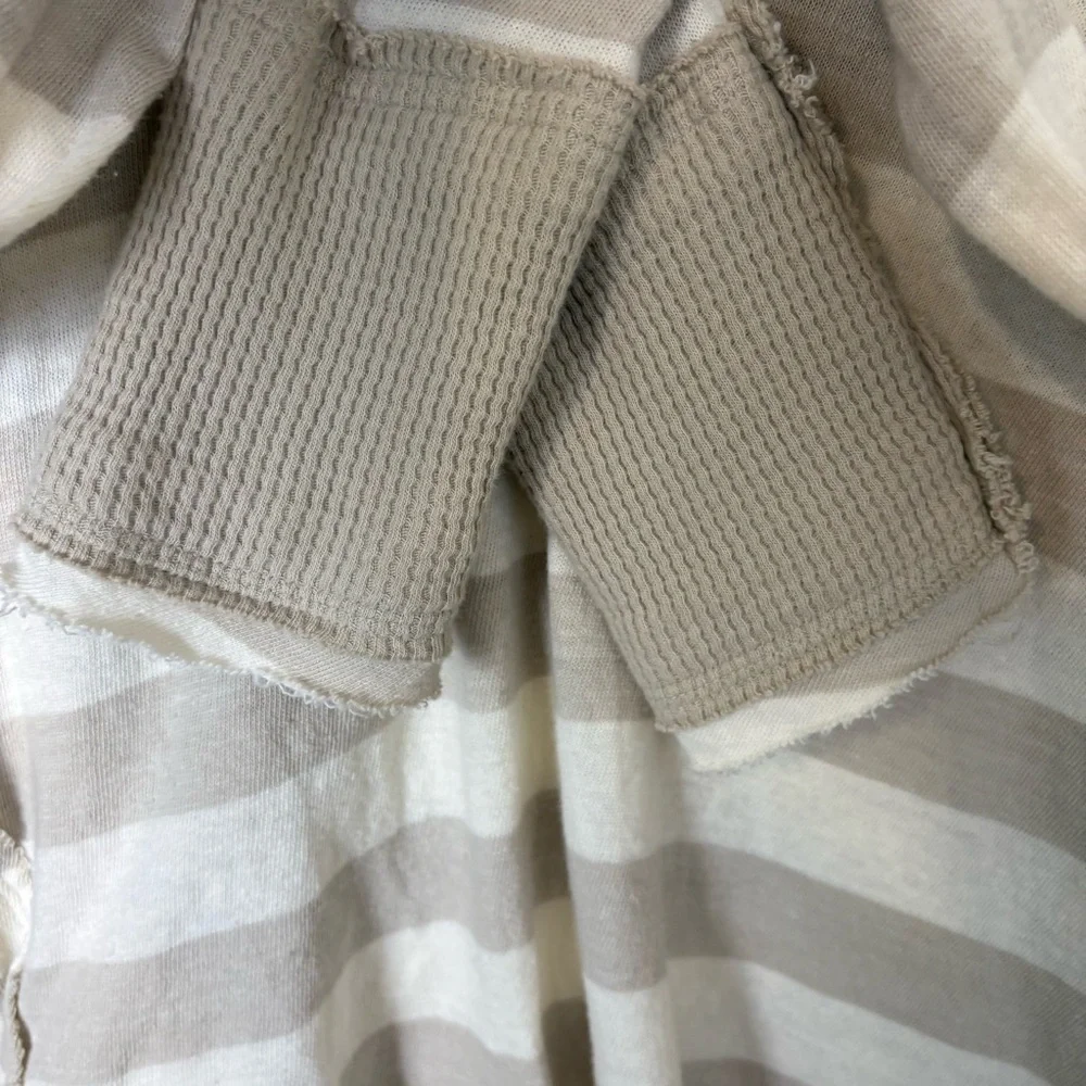 Free People x We The Free Sail Away Long Sleeve In Natural Combo Small - Picture 5 of 8